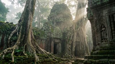Ancient Khmer Temple Wallpaper